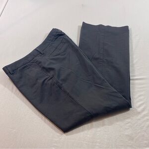 Banana Republic pants Stretch Women’s 14R wide leg gray Casual Feminine pockets